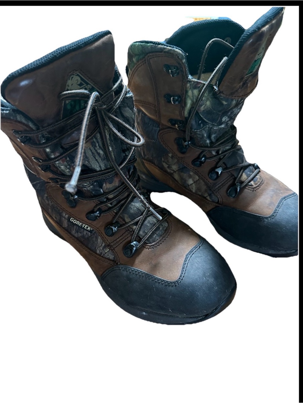 Rocky 4130 Women’s 9M Hunting Boots GoreTex 800G Camo